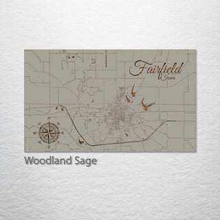 Fairfield, Iowa Street Map