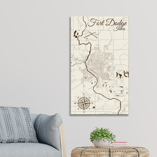 Fort Dodge, Iowa Street Map