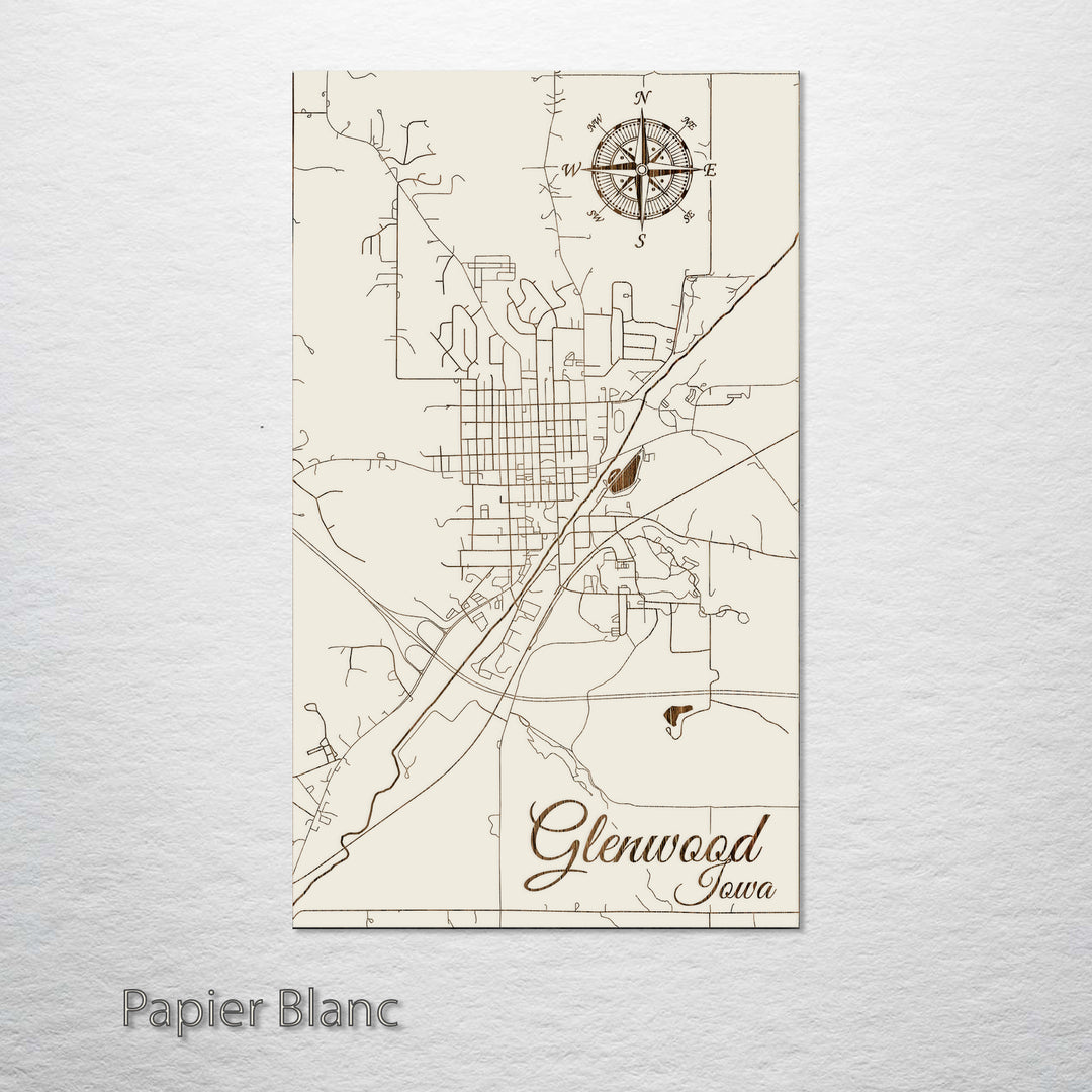 Glenwood, Iowa Street Map
