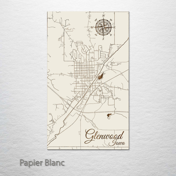 Glenwood, Iowa Street Map