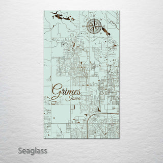 Grimes, Iowa Street Map