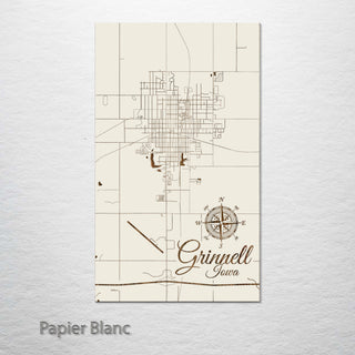 Grinnell, Iowa Street Map