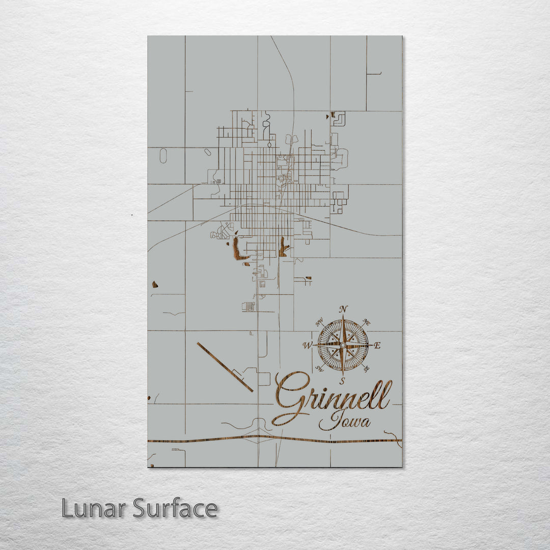 Grinnell, Iowa Street Map