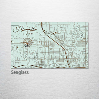 Hiawatha, Iowa Street Map