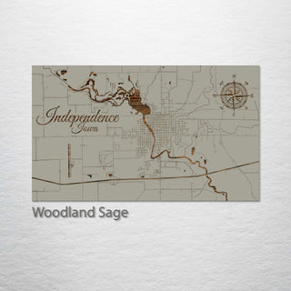 Independence, Iowa Street Map