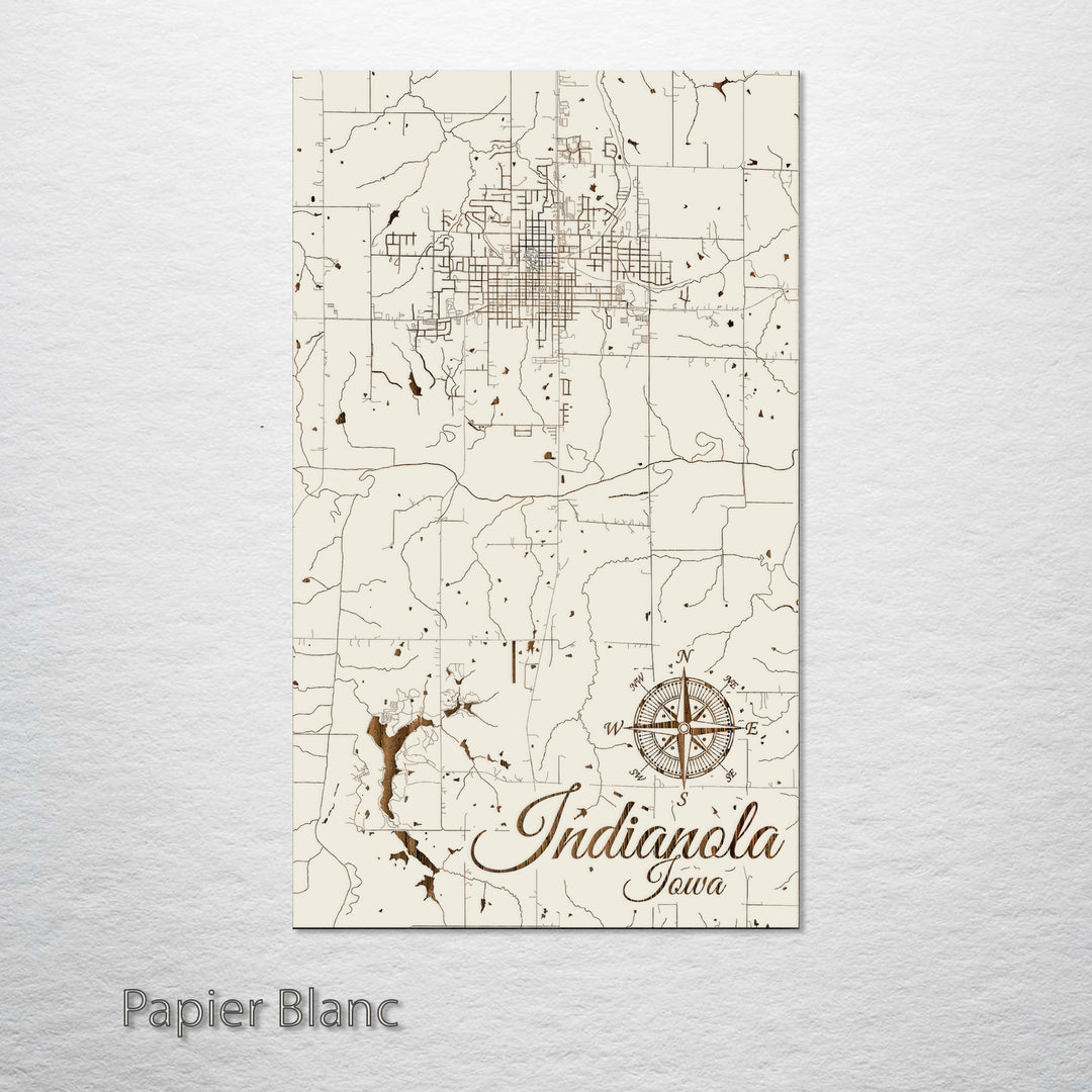 Indianola, Iowa Street Map