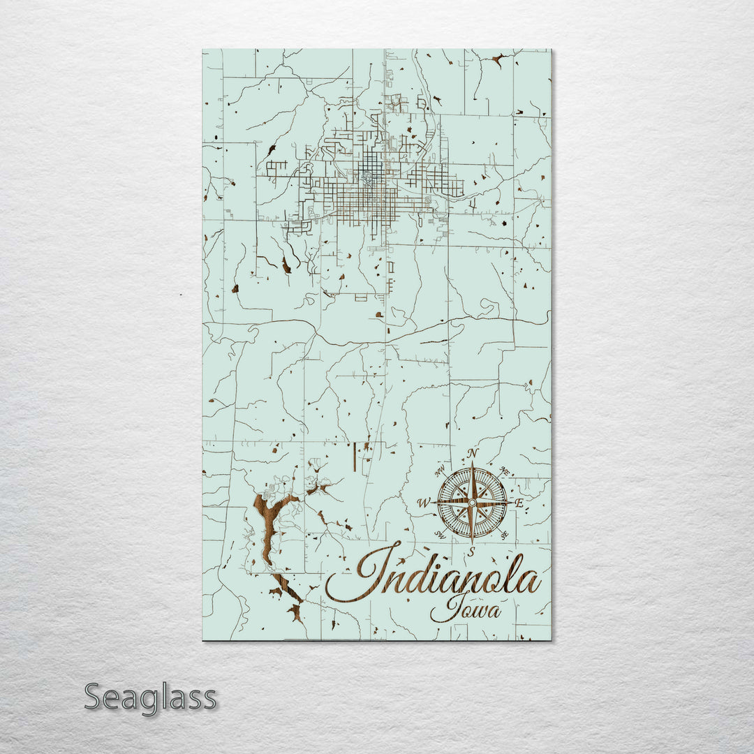 Indianola, Iowa Street Map