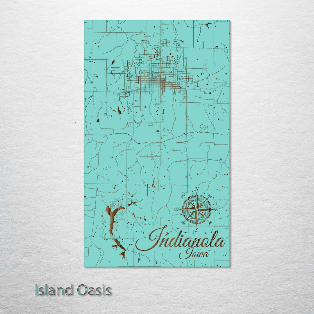 Indianola, Iowa Street Map