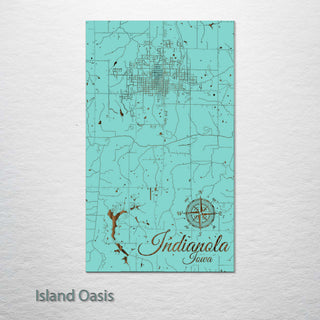 Indianola, Iowa Street Map
