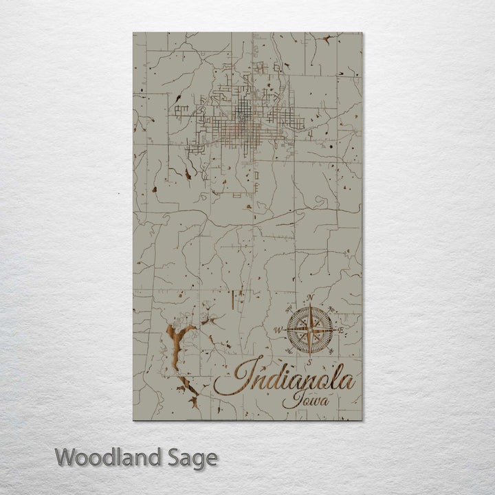 Indianola, Iowa Street Map