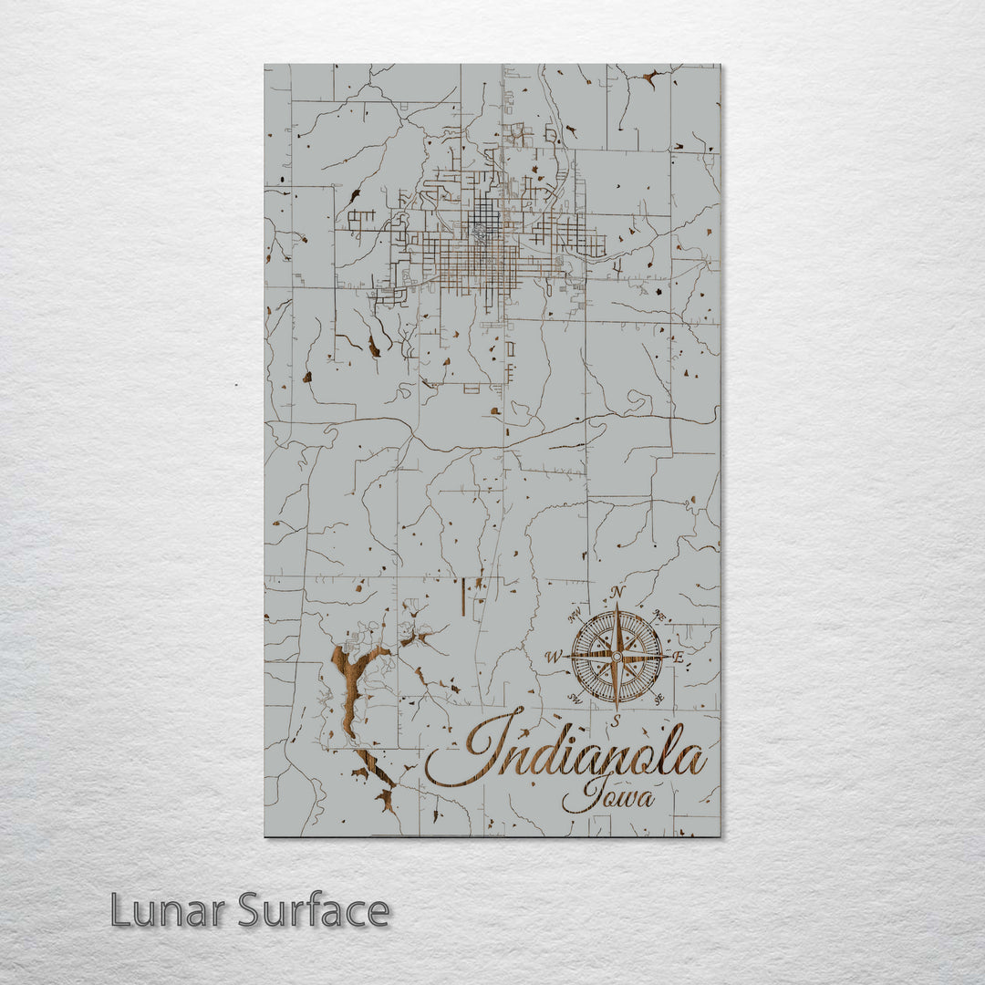 Indianola, Iowa Street Map