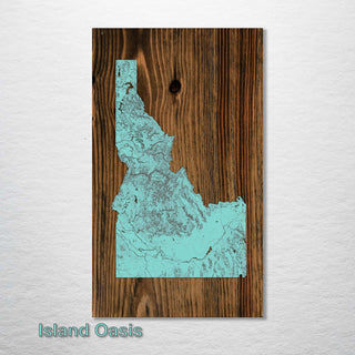 Idaho Isolated Map (SCH-4X) - Fire & Pine