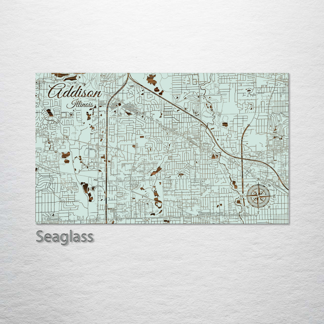 Addison, Illinois Street Map