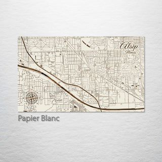 Alsip, Illinois Street Map