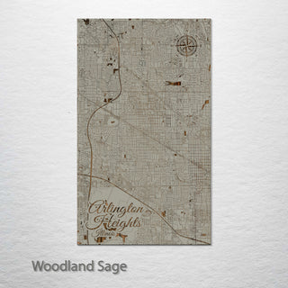 Arlington Heights, Illinois Street Map