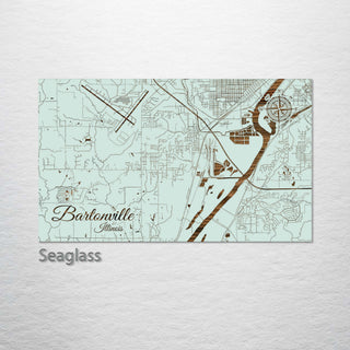 Bartonville, Illinois Street Map