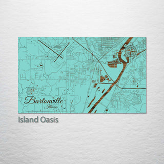 Bartonville, Illinois Street Map