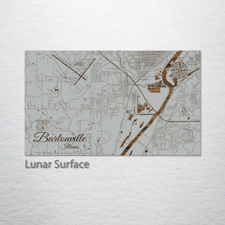 Bartonville, Illinois Street Map