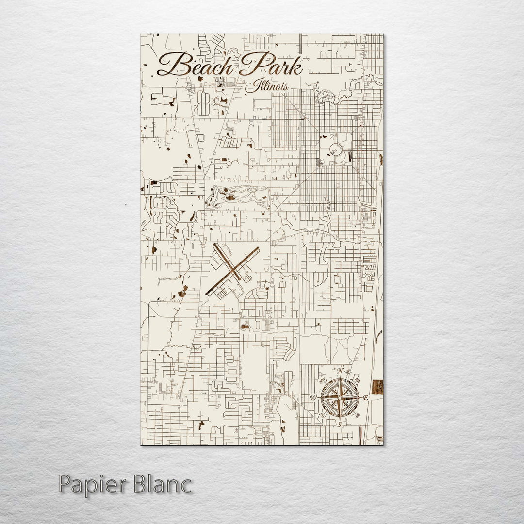 Beach Park, Illinois Street Map