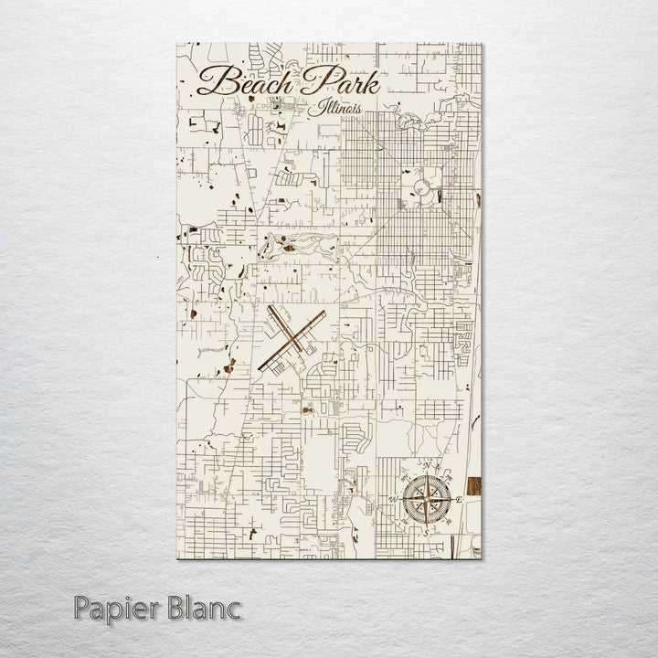 Beach Park, Illinois Street Map