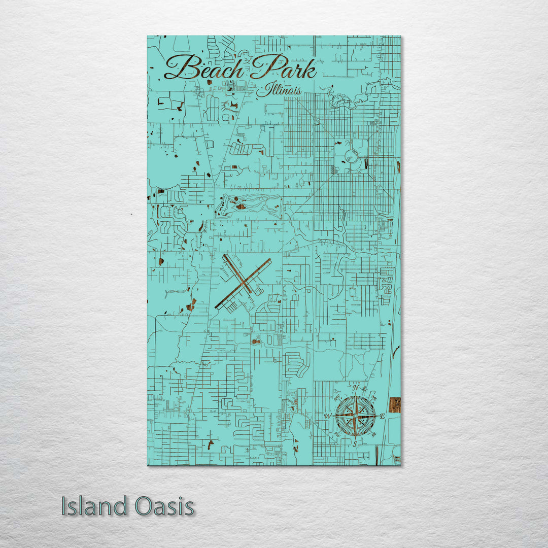 Beach Park, Illinois Street Map