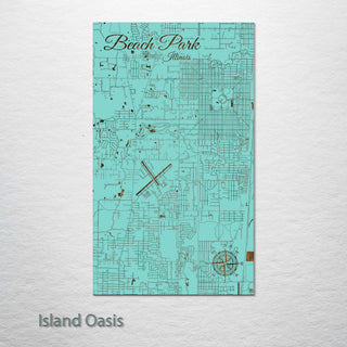 Beach Park, Illinois Street Map