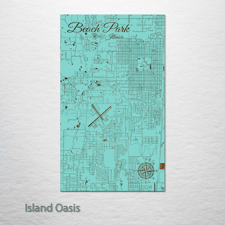 Beach Park, Illinois Street Map