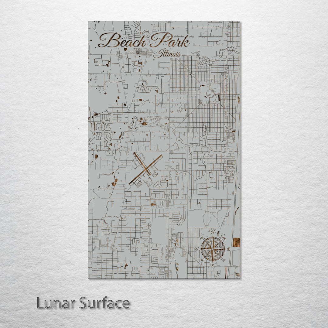 Beach Park, Illinois Street Map