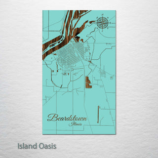 Beardstown, Illinois Street Map