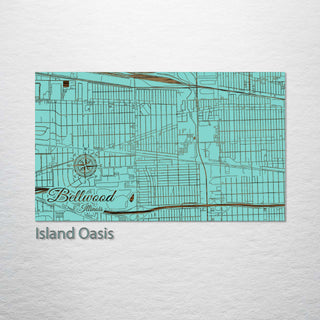 Bellwood, Illinois Street Map