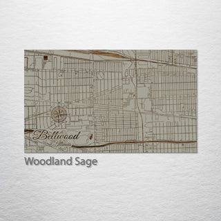 Bellwood, Illinois Street Map