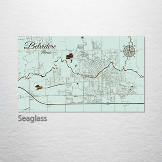 Belvidere, Illinois Street Map