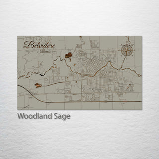 Belvidere, Illinois Street Map