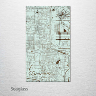 Bensenville, Illinois Street Map