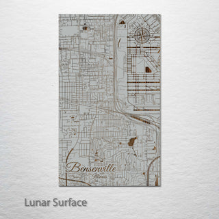 Bensenville, Illinois Street Map