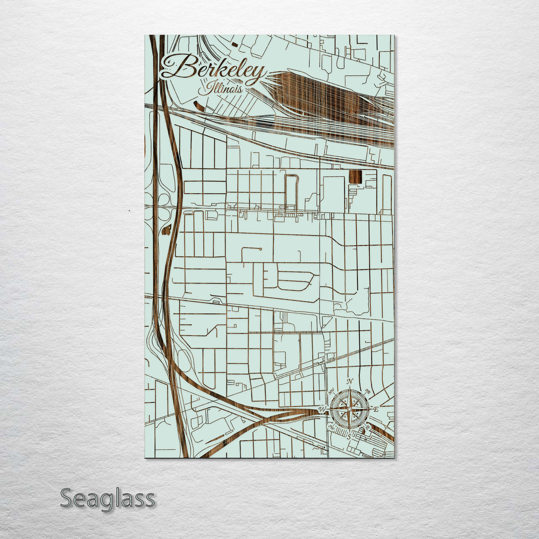 Berkeley, Illinois Street Map