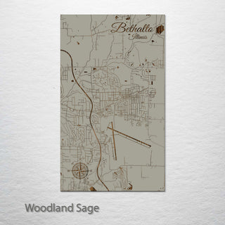 Bethalto, Illinois Street Map