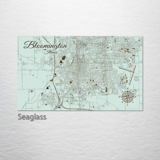 Bloomington, Illinois Street Map