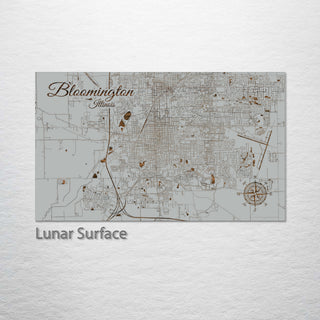Bloomington, Illinois Street Map