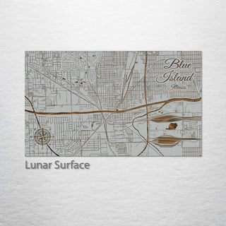 Blue Island, Illinois Street Map