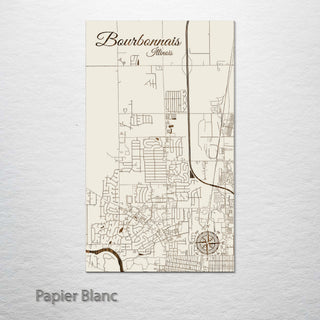 Bourbonnais, Illinois Street Map