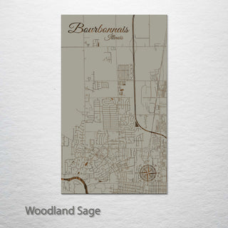Bourbonnais, Illinois Street Map