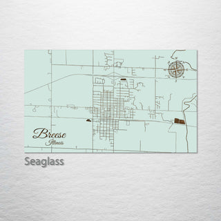 Breese, Illinois Street Map