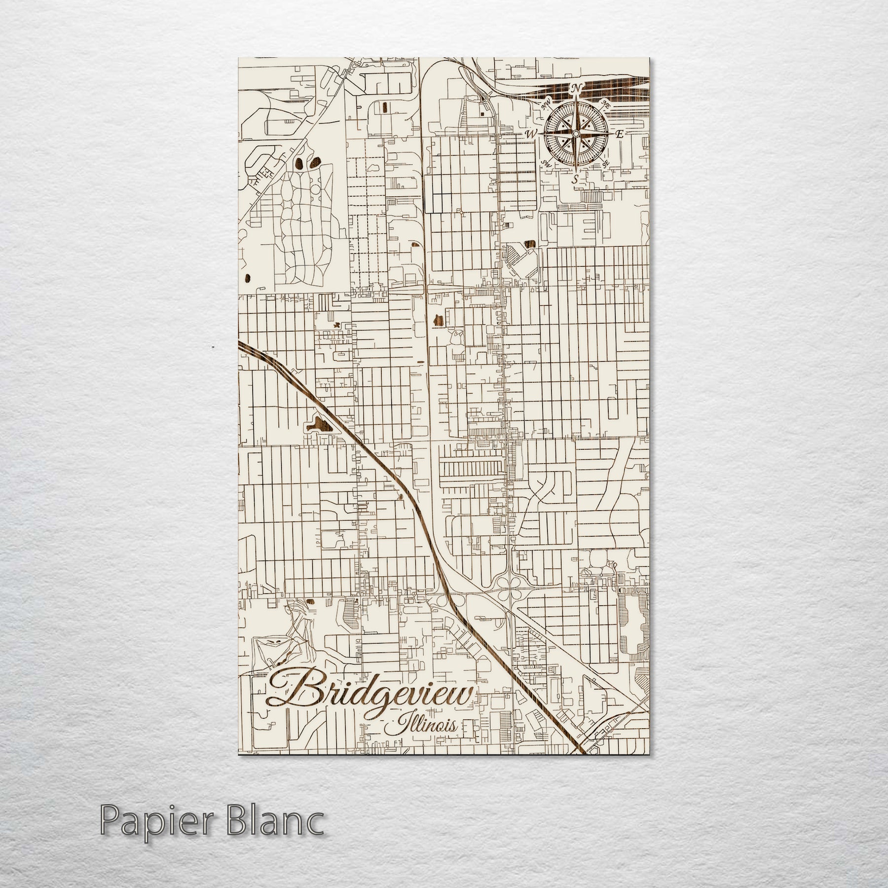 Bridgeview, Illinois Street Map