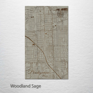 Bridgeview, Illinois Street Map