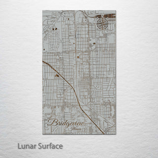 Bridgeview, Illinois Street Map