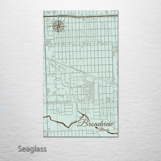 Broadview, Illinois Street Map