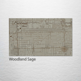 Burbank, Illinois Street Map