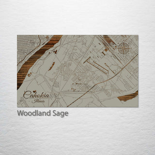 Cahokia, Illinois Street Map