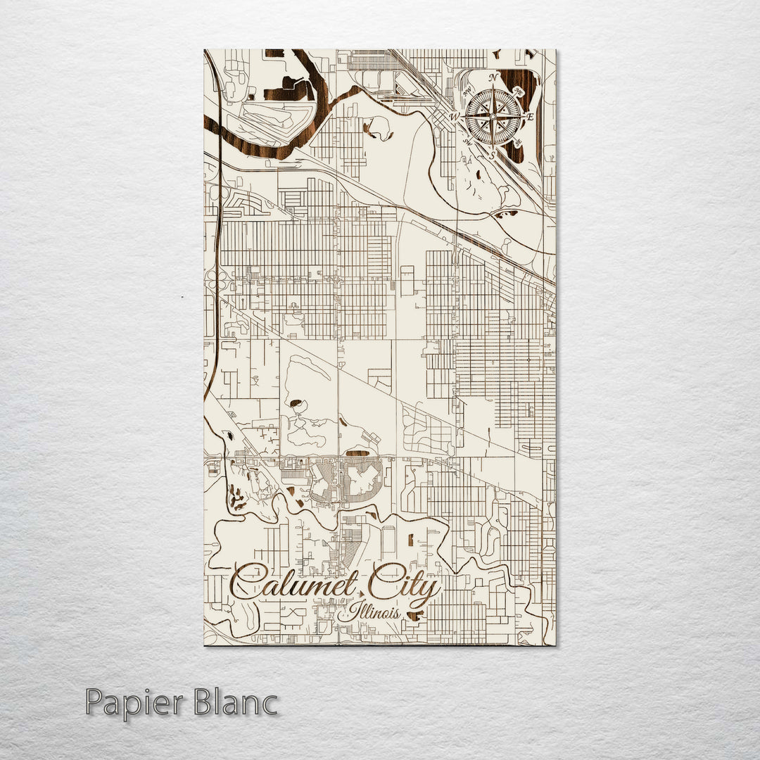Calumet City, Illinois Street Map